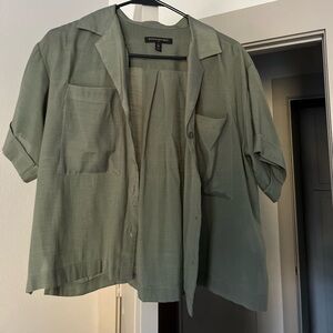 Banana Republic - (XS) Olive Green - Button Down